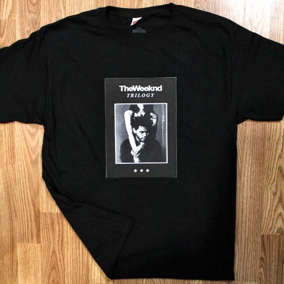 The Weeknd Trilogy High Custom Black T-Shirt S - XL - Picture 1 of 3